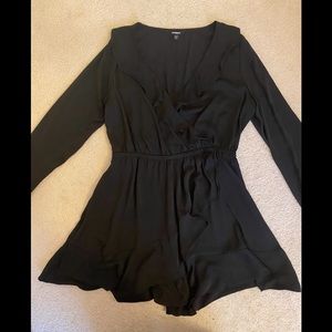 Express Ruffle Wrap Dress